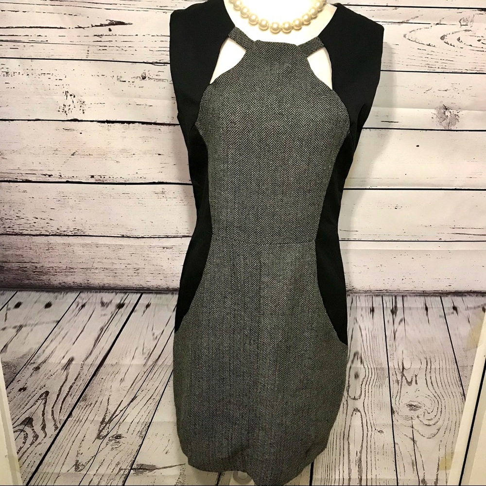 NWT Esley Herringbone Sheath Dress